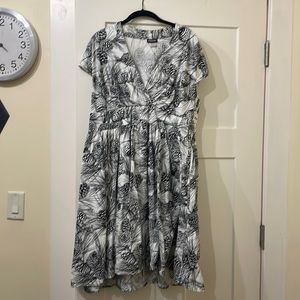 Retrolicious pinecone dress, 1X